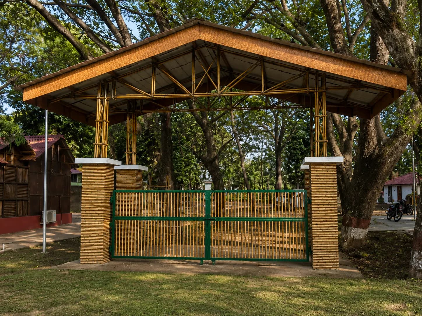 Detail of Custom Turnkey Eco-Tourism structure