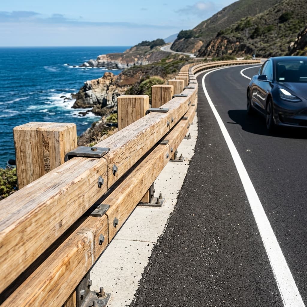 Implementing Bamboo Crash Barriers