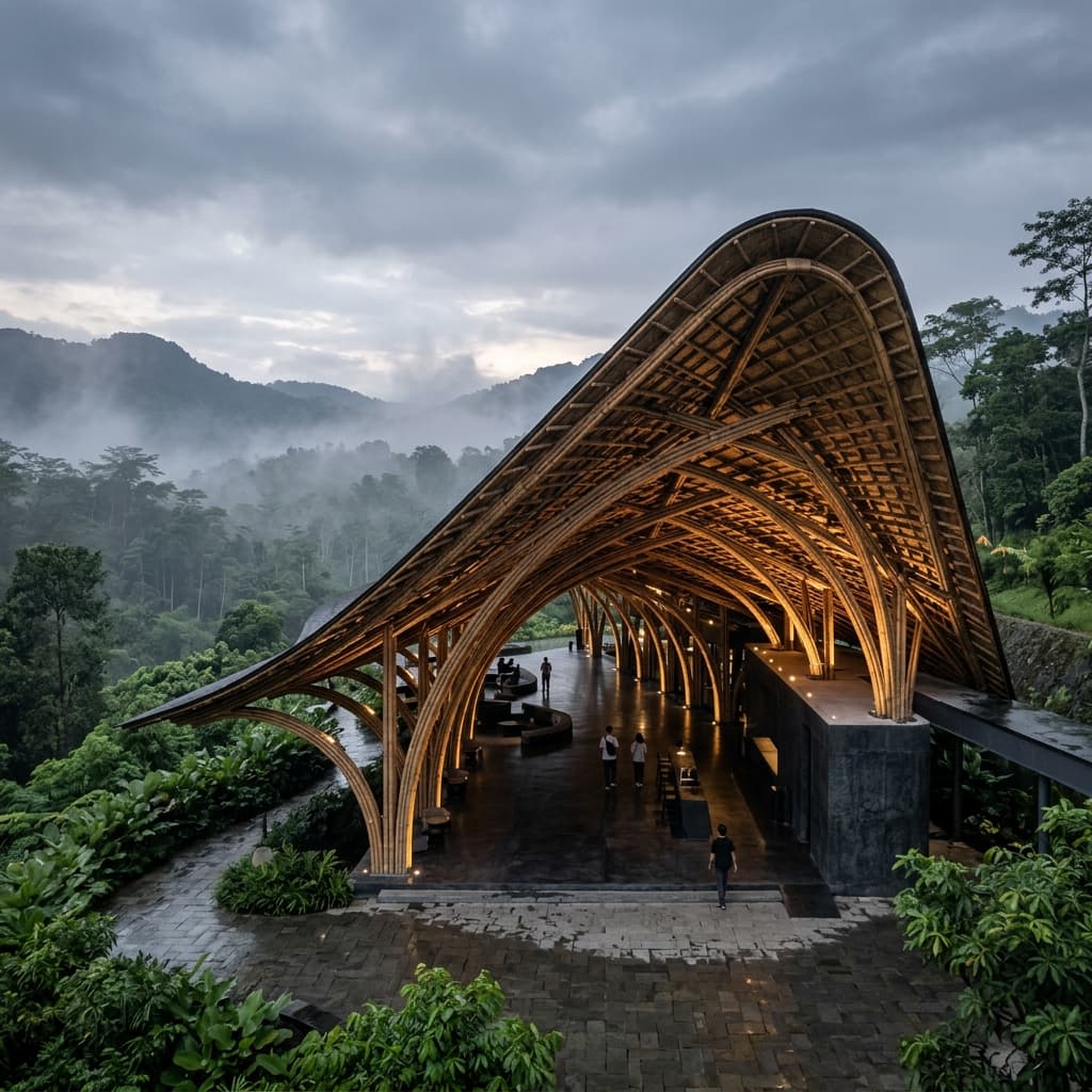 Sweeping Architectural Pavilions